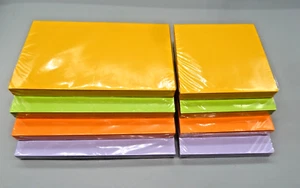 Haft Post It Notizen abnehmbare Erinnerung Notizblock Papier selbstklebend sortiert - Bild 1 von 14
