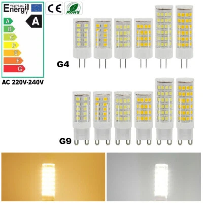 G9/G4 3W-7W 2835 LED Glühbirne Ersatz für Halogen Kapsel Birnen AC220-240V - Bild 1 von 4