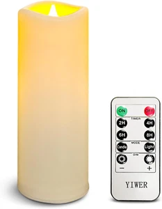 Waterproof Flameless Candles, 1/5/9/12/18/24/27 Pack Outdoor Battery Operated LE - Picture 1 of 6
