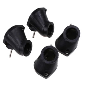 1PCS BLACK CARBURETOR INTAKE ADAPTER FIT FOR YAMAHA XVZ1300 ROYAL STAR 1996-2000 - Picture 1 of 5
