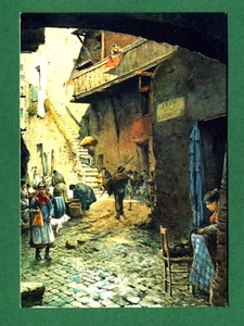 AK VERSCHWUNDENES ROMA Azimellenbogen im Ghetto Postkarte--Postkarten - Bild 1 von 1