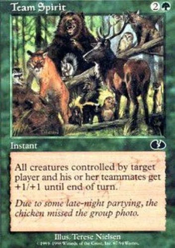 Team Spirit - Unglued # MTG Magic The Gathering - Image 1 of 1