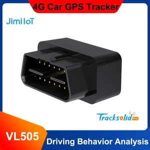 Jimiiot VL505 4G LTE OBDII GNSS Tracker Multiple Alerts GPS BDS LBS Positioning - Picture 1 of 3