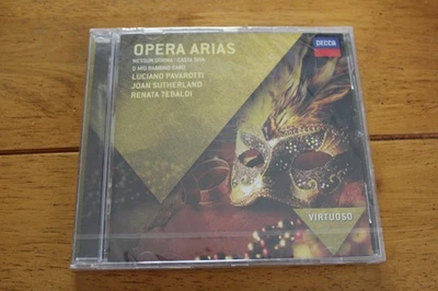 Opera Arias CD Luciano Pavarotti Joan Sutherland Renata Tebaldi Decca Classics - Image 1 of 2