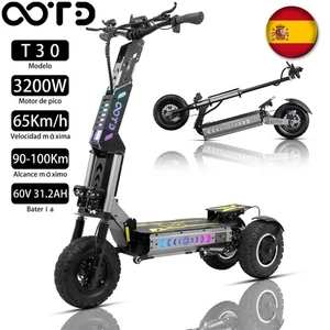 OOTD T30 13 Pulgadas De Patinete Eléctrico, 3200W, 100 km/h, 65 km, 60V 31.2 AH - Imagen 1 de 23