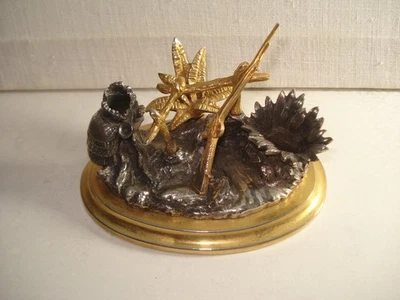 Ancien Pyrogène à Décor de Chasse - Photo 1/4