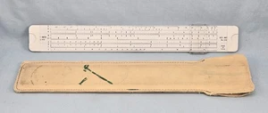 Vintage ACU-MATH No. 400 Rechenschieber mit Deckel - Made in USA - Bild 1 von 5