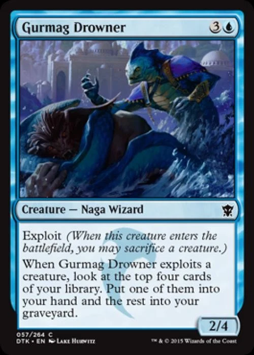 Gurmag Drowner -Foil Near Mint MTG Dragons of Tarkir - Image 1 of 1
