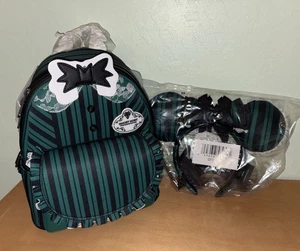 Disney Parks Haunted Mansion Ghost Host Loungefly Bag and Ears 2025 - Picture 1 of 12