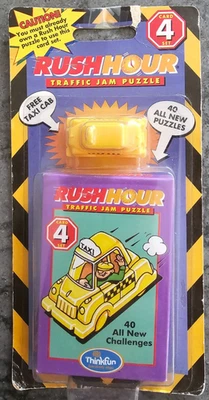 1999 Rush Hour Jam Card 4 Set 40 Cards & Car Sealed New NIP Think Fun - Image 1 of 2