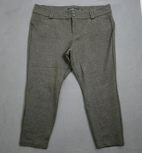 Studio By Torrid Women 20R Ankle Skinny Studio Luxe Ponte Charcoal Heather Pant - Picture 1 of 10