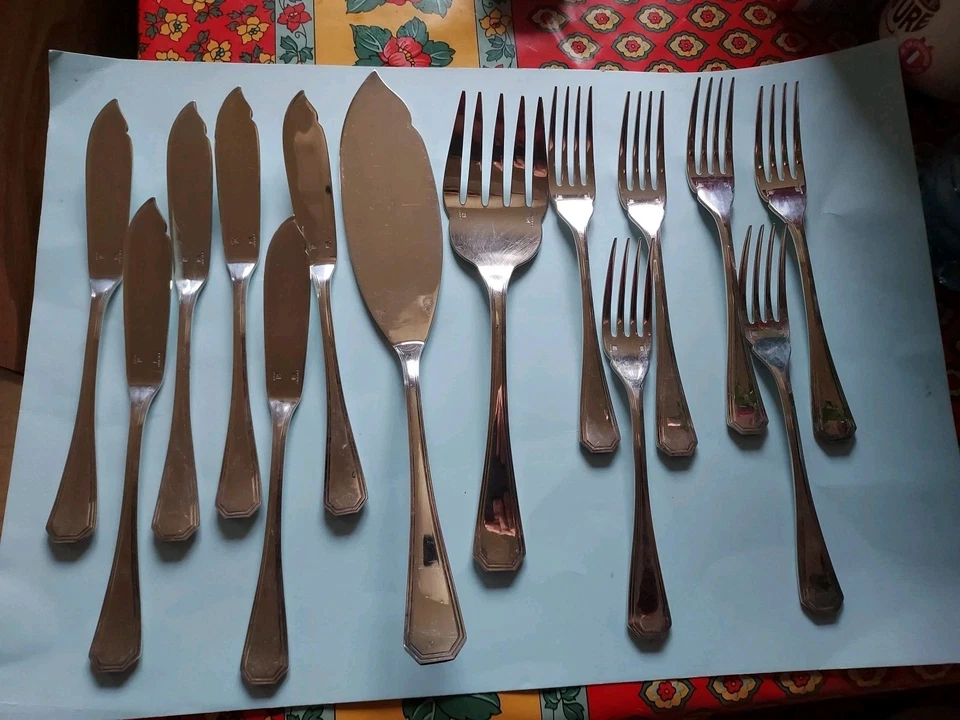 Cristofle Couverts A Poisson En Métal Argenté - Photo 1/4