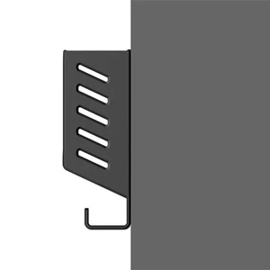 Space Saving Design Laptop Holder with Integrated Cable Management Hook - Afbeelding 1 van 14
