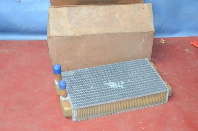 1960s-70s GM Brass Heater Core GM  6-3/8 x 10-3/4 x 2" Pontiac Buick Chevy Olds - Image 1 of 4