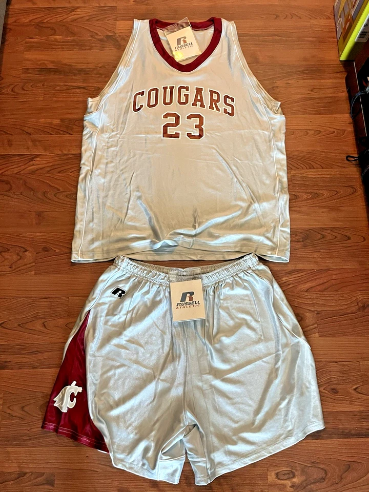 Camiseta deportiva de baloncesto vintage de los Washington State Cougars Russel prototipo deportivo XL Foto 1 de 4