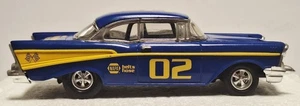 ERTL Diecast 1957 Chevy Belaire 02 NAPA Belts and Hose Blue and Yellow PLZ READ - Picture 1 of 6