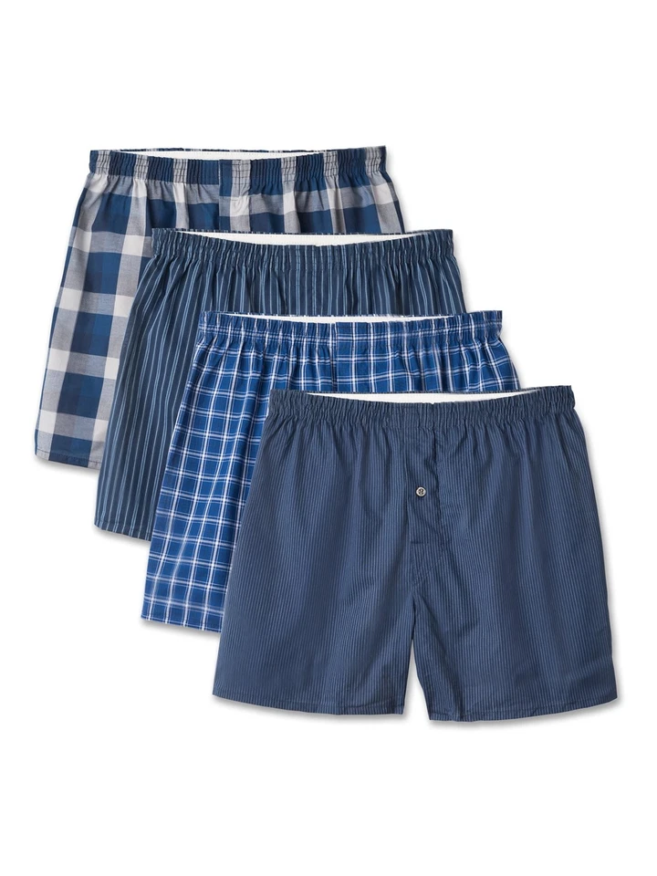 Boxers tejidos Fruit of the Loom Premium para hombre, paquete de 4 Foto 1 de 1