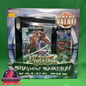 Yugioh Shadow Samurai Value Box New Factory Sealed Konami Jumbo Card - Picture 1 of 11