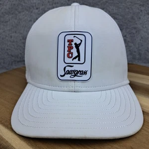 Gorra Melin Snap Back Blanco Logo Un Juego 58 cm Malla TPC Sawgrass Golfista Para Hombres - Imagen 1 de 9