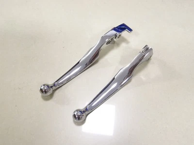 Controles de palanca de freno de embrague cromados para Honda Fury VT1300CX Nighthawk 750 Foto 1 de 4