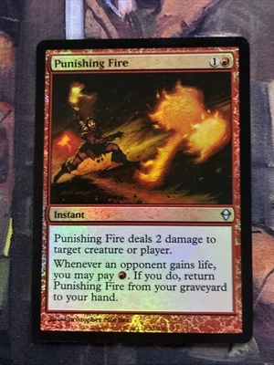 Punishing Fire Zendikar Foil - Image 1 of 2