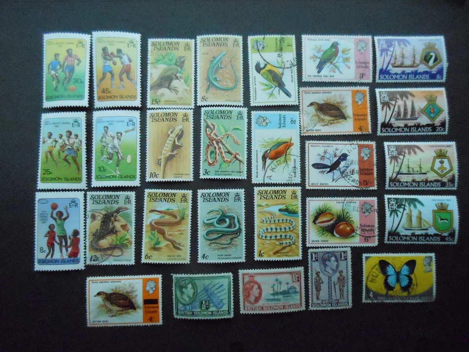 Lote de estampillas de Islas Salomón Foto 1 de 1