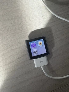Apple iPod nano 6th Generation Graphite Gray (16 GB) Works While Charging. - Picture 1 of 3