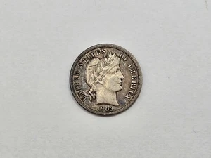 Moneda de diez centavos de plata de barbero 1903 extremadamente fina + 130324 - Imagen 1 de 2