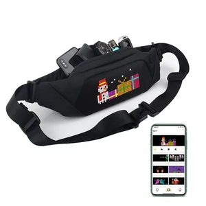 Riñonera LED Bluetooth App Control - Delgada para Correr Senderismo - Soporte para Teléfono - Imagen 1 de 7