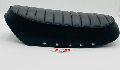 本田 CT70 座椅复制品 K0 风格带按钮适合 1969–1984 CT70 和 Icebear — 第 1/4 张图片