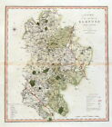 Bedfordshire, Charles Smith Original Antique Map 1808