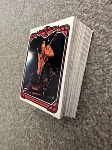 KISS 1978 54 CARDS AMOST COMPLETE SET DONRUSS BUBBLEGUM CHEWING GUM CARDS - Picture 1 of 8