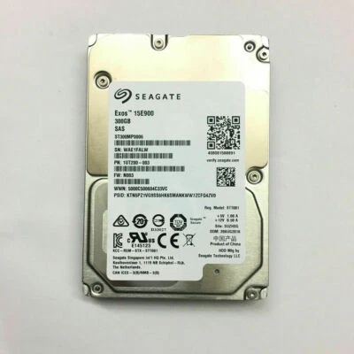 Seagate Enterprise ST300MP0006 300GB 15k 12Gb/s 256M SAS 2.5" HDD Hard Drive - Image 1 of 4