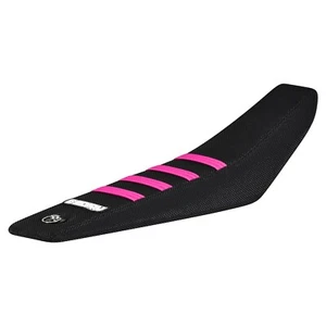 2024 Gasgas MC 50 Seat Cover By Enjoy MFG all BLACK with PINK ribs #422 - Picture 1 of 5