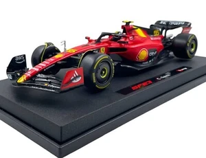 NEW Burago 1:18 F1 FERRARI SF-23 - Carlos Sainz 2023 - MONZA GP +DRIVER - Foto 1 di 9
