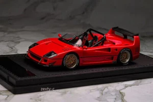 Top Marques1:43 Red Ferrari F40 LM Barchetta Beurlys 1987 Diecast Car Collection - Picture 1 of 4