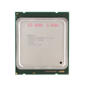 Intel Xeon E5-2640 6 Core 15M 2.5GHz 8.00 GT/s 95W LGA 2011 SR0KR CPU Processor - Picture 1 of 4