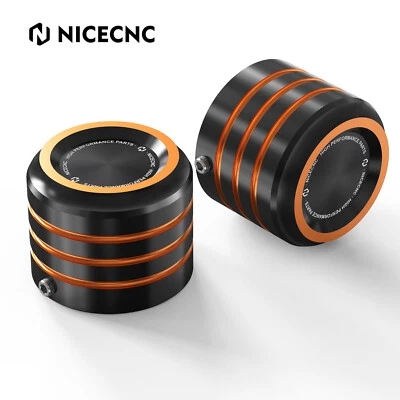 Cubierta de tuerca de tapa de eje delantero NICECNC para Harley Forty Eight XL1200X 2010-2021 2022 Foto 1 de 4