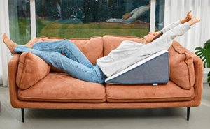Memory Foam Bed Wedge Pillow with Removable Cover and Sleep Orthopedic Pillow - Picture 1 of 23
