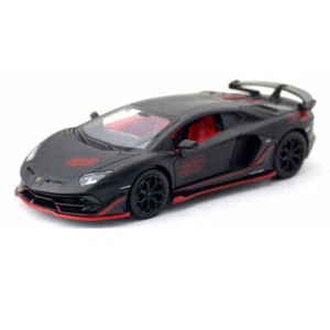 1/24 Lamborghini Aventador SVJ 63 Model Car Diecast Toy Vehicle Collection Black - Picture 1 of 12