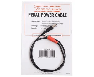 Voodoo Lab PPL6 Cavo AC - Cavo a canna dritta da 2,1 mm a 2,5 mm - Foto 1 di 2