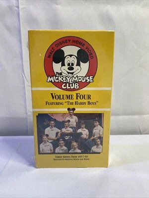 NEW The Mickey Mouse Club (VHS) Volume Four "Hardy Boys" * SEALED - Image 1 of 3