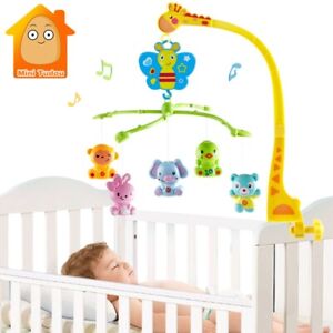 Giraffe does Baby Crib Mobile Bed Bell Toy Wind-up Music Box Cot Arm Bracket Toy