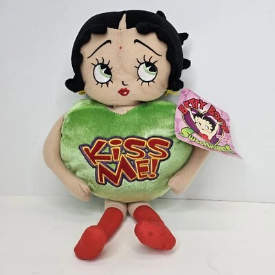 Betty Boop Hug Me w/Tags 15" Plush. Doll toy collectible Green - Image 1 of 4