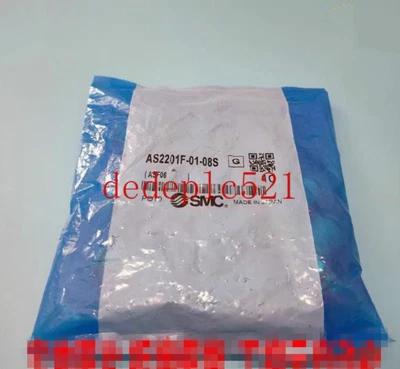 1pcs NEW SMC AS2201F-01-08S Pneumatic Throttle Connector Air Connector - Image 1 of 3