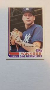 1982 TOPPS DAVE WEHRMEISTER #694 NM - Picture 1 of 1