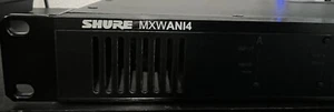Shure MXWANI4 4-Channel Audio Network Interface - Picture 1 of 8
