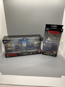 🔥Jada Dungeons And Dragons Die Figurines Lot Of 2 Sets 9 Figures Brand New - Picture 1 of 4