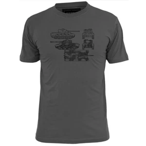 Camiseta para hombre A34 Comet Segunda Guerra Mundial plano sin tanque - Imagen 1 de 2