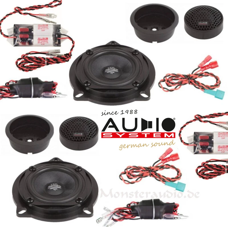 Audio System 270 Watt 2-Wege XFIT 100 BMW UNI Lautsprecher für BMW E-F-Modelle - Bild 1 von 1